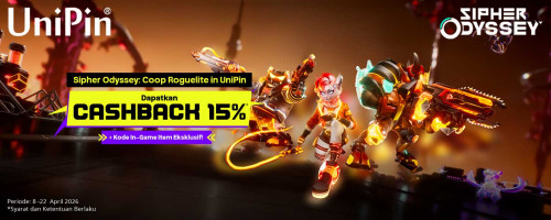 Petualangan Sipher Odyssey Dimulai! Cashback 15% & Item Eksklusif Menantimu